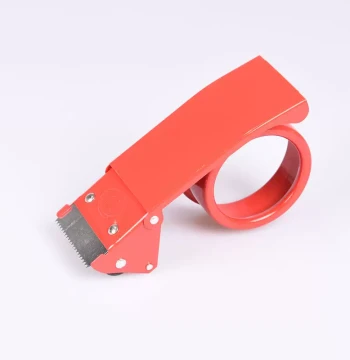 4.8CM Wide Heavy-Duty Iron Box Sealer in Red – Tape Cutter and Packaging Tool