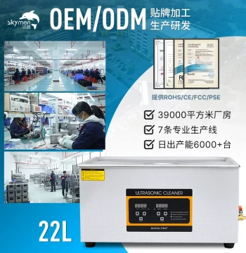 Ultrasonic Cleaner for Hardware, Lab Test Tubes, Beakers, and Fuel Injectors
