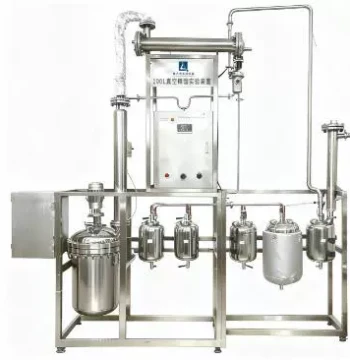 100L Vacuum Fractional Distillation Experimental Setup, Medium Industrial Distillation Column