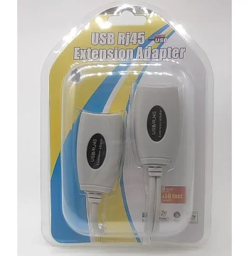 50 Meters USB Single Network Cable Extender USB1.1 Twisted Pair Transmitter Pair Price