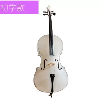 Beginner Practice Cello - Available in Matte White, Glossy Black, and Colorful Finishes
