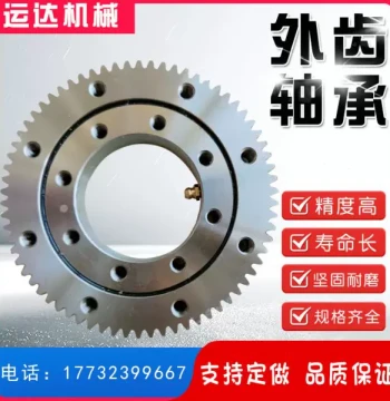External Tooth Slewing Ring Bearing - Ready Stock Rotary Table for Cranes and Excavators