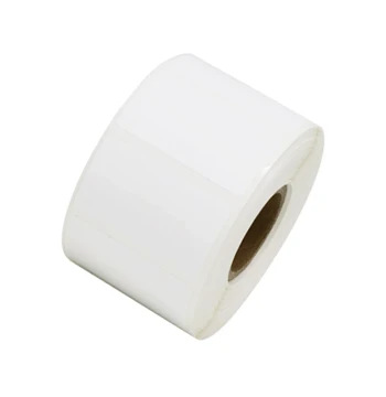 Makeid P40-22-700 Flat Equipment Label – 40mm x 22mm, 1 Roll, White