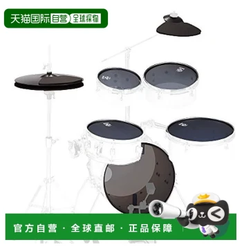 Direct Shipping from Japan: Pearl Drum Muting Head Set RT SLP for Drum Kits, Durable Musical Instrument Accessory