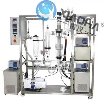 High-Vacuum Laboratory Molecular Distillation Unit, Complete Short-Path Distillation System for Concentration and Extraction