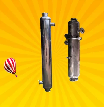 Waste Heat Recovery System - Spiral Wound Tube Heat Exchanger for Ethanol Recovery