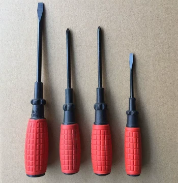 Screwdriver Factory Direct Grenade-Style High-Quality Corn Handle Slotted and Phillips Magnetic Screwdriver
