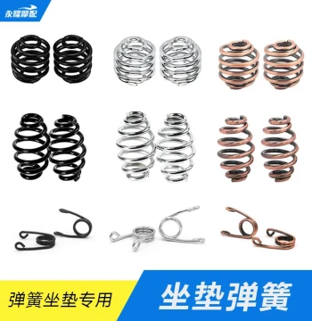 Motorcycle Modification Parts - Vintage Spring Solo Seat for Harley Cruiser Choppers (Pair)