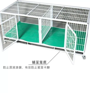 Pet Foot Mat, Plastic Cage Liner for Cats and Dogs, All-Season Tear-Resistant, Bite-Proof, Waterproof, Moisture-Proof, Non-Slip, Easy to Clean