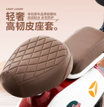 Electric Bike Seat Cover Waterproof Universal Cute