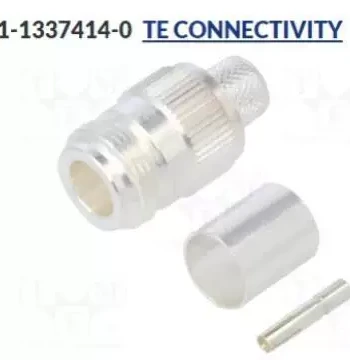 1-1337414-0   N Str Jk Hex 50Ohm Silver Pltd PSF 1/4M,