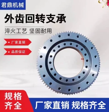In Stock External Gear Slewing Bearing for Robotic Arms & Cranes - National Standard Manufacturer