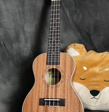 Finlay Joker Brand 24-inch All-Mahogany Ukulele JU-C132M for Beginners