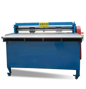 Rubber Sheet Slitting Machine, Recycled Rubber Strip Cutting Equipment