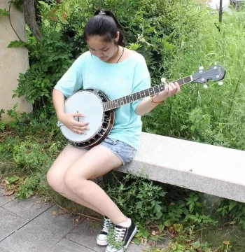 Premium 20-Fret Banjo for Beginners - High Aesthetic Creative Design Model BJ-402