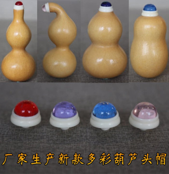 Flexible Finger-Rolling Mini Gourd with Iridescent Inlay - Dragon Head Replacement Parts and Accessories Kit