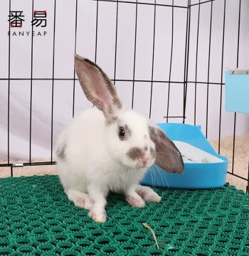Rabbit Foot Pad A1zfq001 - Trimble Pet Cage Tread Plate, Bite-Resistant Splicing Flexible Plastic