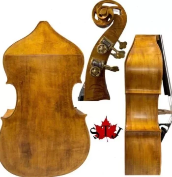 Changxiang Handcrafted Solid Wood Double Bass for Professional Performance