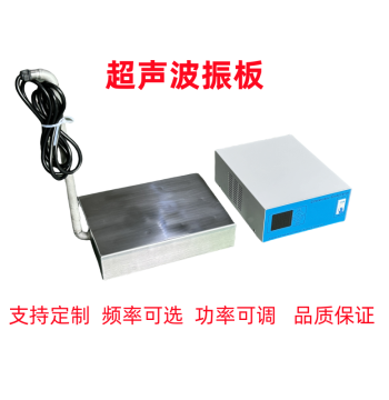 Custom Ultrasonic Immersion Transducer Plate (304/316L/Titanium) with Power Supply