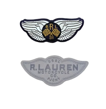 RRL POLO Classic Unique Irregular DIY Embroidered Cloth Patch Badge Emblem Arm Patch Repair Patch with Adhesive Back