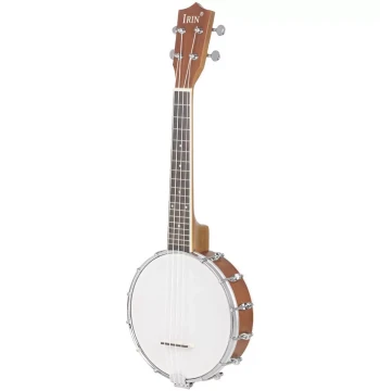 Selected 24-Inch Banjo for Beginners - Four-String Small Banjo, Western Folk Instrument