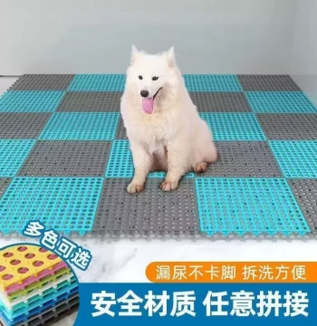 Dog Cage Bottom Mat Rabbit Cage Pad Bite-Resistant Dog Cage Foot Pad Cat Cage Foot Pad Anti-Pinch Pet Foot Pad Leak-Proof