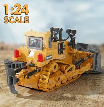2.4G RC Car Excavator Dumper Bulldozer Children Remote Contr