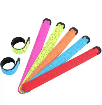 LED Light-Up Arm Band USB Rechargeable for Running and Cycling