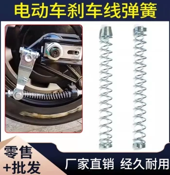 Brake Cable and Return Spring Kit for E-bikes, Scooters, and Motorcycles - Front and Rear Brake Protection System