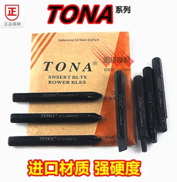 Japanese Imported TONA Impact Driver Bits, Super Hard Chrome Vanadium Alloy Steel with Magnetic Tip