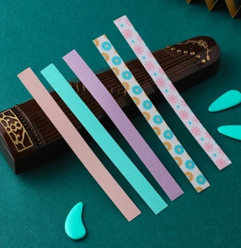 Guzheng Tape for Kids, Breathable Nail Tape, Professional Performance Type, Pre-Cut for Exams, Guzheng and Pipa Picks