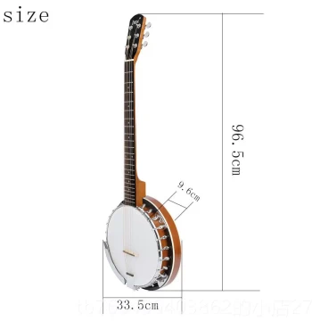 New High-Quality IRIN Banjo, Sapele Wood for Beginners, Stylish Design, Portable and Innovative