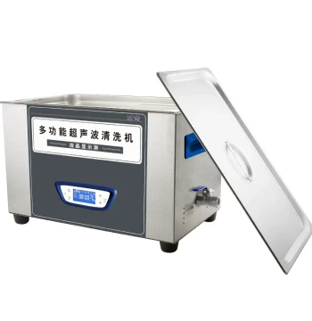 Large Laboratory Ultrasonic Cleaning Instrument TUC-220 Glassware Beaker Cleaner Test Tube Washer