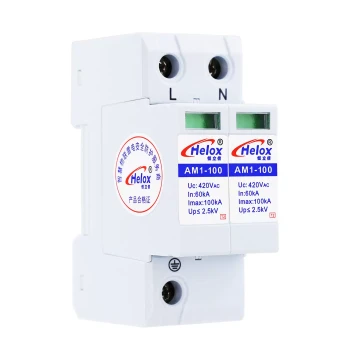 Henglixin Class I Power Surge Protector 100KVA V2JOY20 Source Class B Surge Protector 42 Electric 0AM1-100