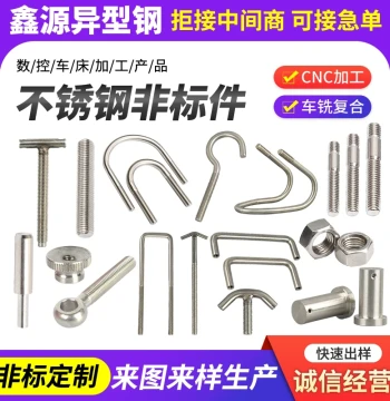 Custom Stainless Steel Non-Standard Parts - CNC Lathe Machining, Precision Casting for Mechanical Components