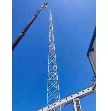 Independent Lightning Protection Tower with Four-Angle Steel Structure, 20-Meter Lightning Rod System by Manufacturer
