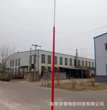 High-Strength Tough Composite Insulated Air Terminal with Flange Base: Fiberglass Lightning Rod and Grounding System