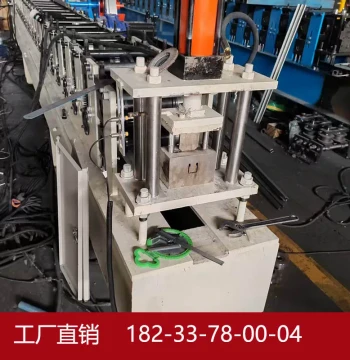 Direct Factory Sales Non-Stop Galvanized Color Steel U-Channel Cold Roll Forming Machine, Custom Metal Forming Equipment