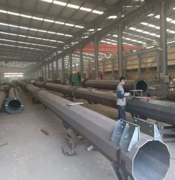 Power Tower Manufacturing Plant - 10KV to 500KV Electrical Towers, Power Poles, Steel Pipe Poles, and Steel Pile Foundations