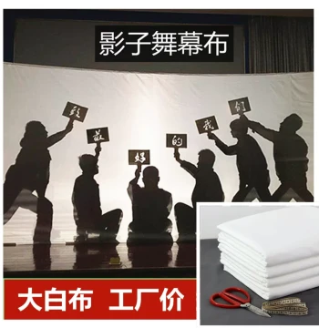 Shadow Dance Lighting Curtain for Stage Shows, Feature Projection Hand Shadow Play Soft Light Human Silhouette Performance Props