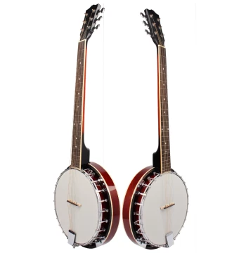 Hot-Selling 6-String Banjo - Solid Sapele Wood for Practice and Performance, Western Instrument