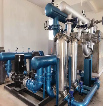 Heat Exchange Unit for Central Heating in Shandong - Unattended Automatic Control System