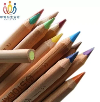 Waldorf Life Museum Mokuli Triangular Colored Pencil Single Stick 24 Colors Available for Art Design Painting Students