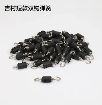 Universal Motorcycle Exhaust Pipe Extension Spring Hook - Stainless Steel Thickened Pull Hook for Exhaust Modification