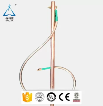 Lightning Protection Ground Rod - Copper-Clad Steel Grounding Stake CCSEP-D0 for Polar Regions