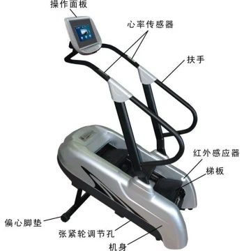 Factory-Direct Tiered Stair Climber, Commercial Gym Fitness Equipment for Stair Stepping and Climbing