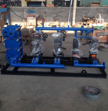 Domestic Hot Water Heat Exchange Unit, Volumetric Heat Exchange Unit, Plate Heat Exchanger Unit - Shandong Shuilong Dingsen