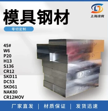 DC53 Mold Steel Punch Blanks - Quenched to 60-62 HRC, Vacuum Heat-Treated & Ground, 200x200mm In Stock