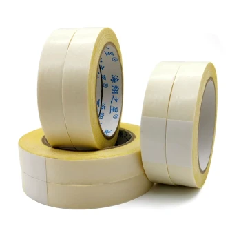 Haixiang Zhixing Ginger Yellow Paper Carpet Tape Cloth-Based Adhesive Wedding Carpet Tape Strong Residue