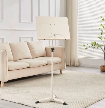 Music Stand for Home Use, Guitar Sheet Music Holder, Vocal and Instrumental Score Rack for Guzheng and Violin